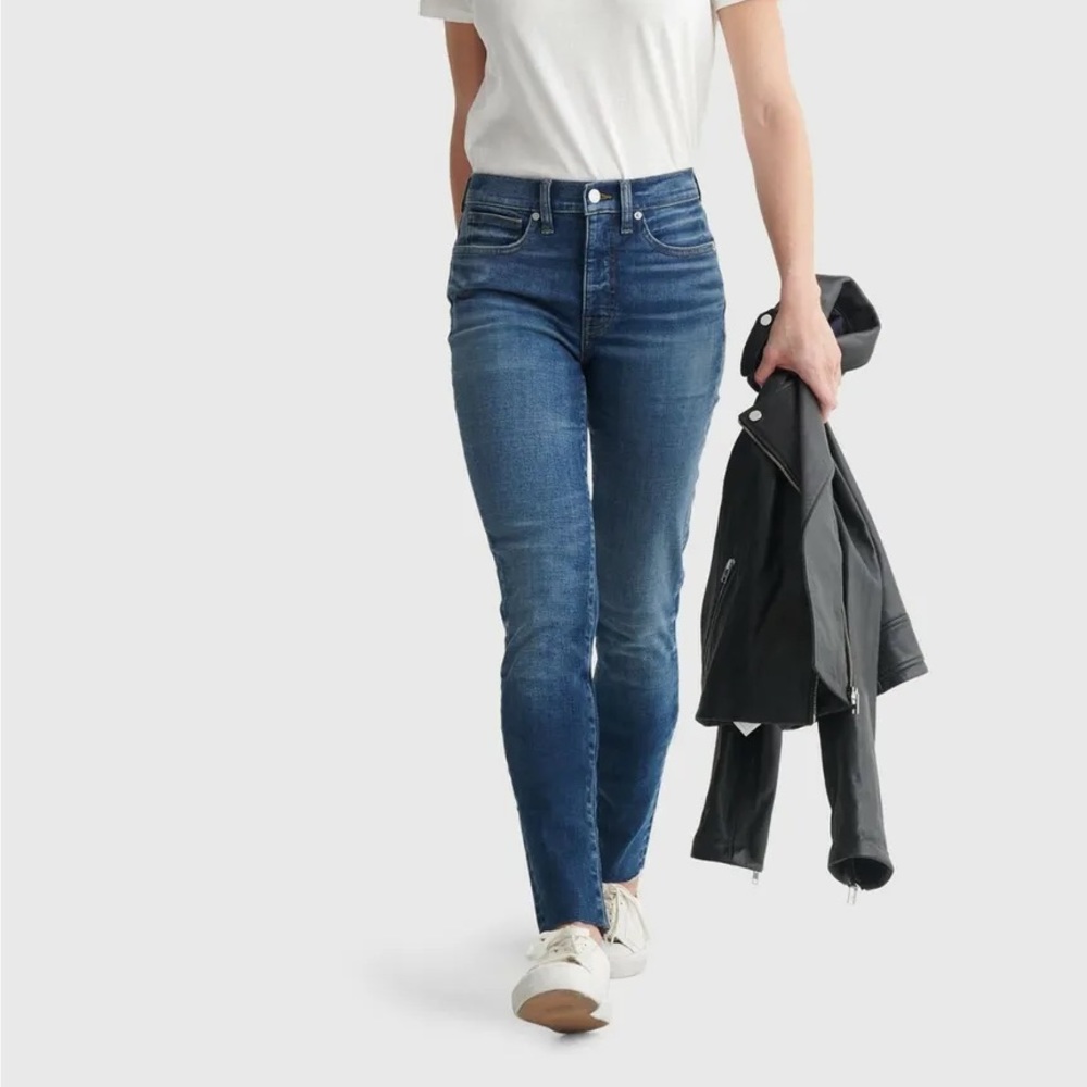 LUCKY BRAND - High Rise Bridgette Skinny Jean - Medium Wash - 25
